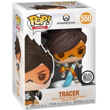 Funko Pop! Games Tracer 550 Vinyl Figure Overwatch Buzz Con Premiere BuzzCon