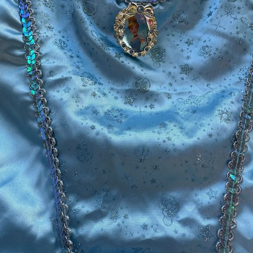 Disney Cinderella Super Mario Prinzessin Pfirsich Mädchen Halloween Kostüm Kleid 4-6 S - Bild 14 von 42