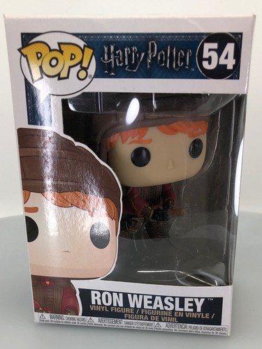 Funko POP! Harry Potter Ron Weasley Flying #54 Vinyl Figur BESCHÄDIGTE BOX SIEHE BILDER