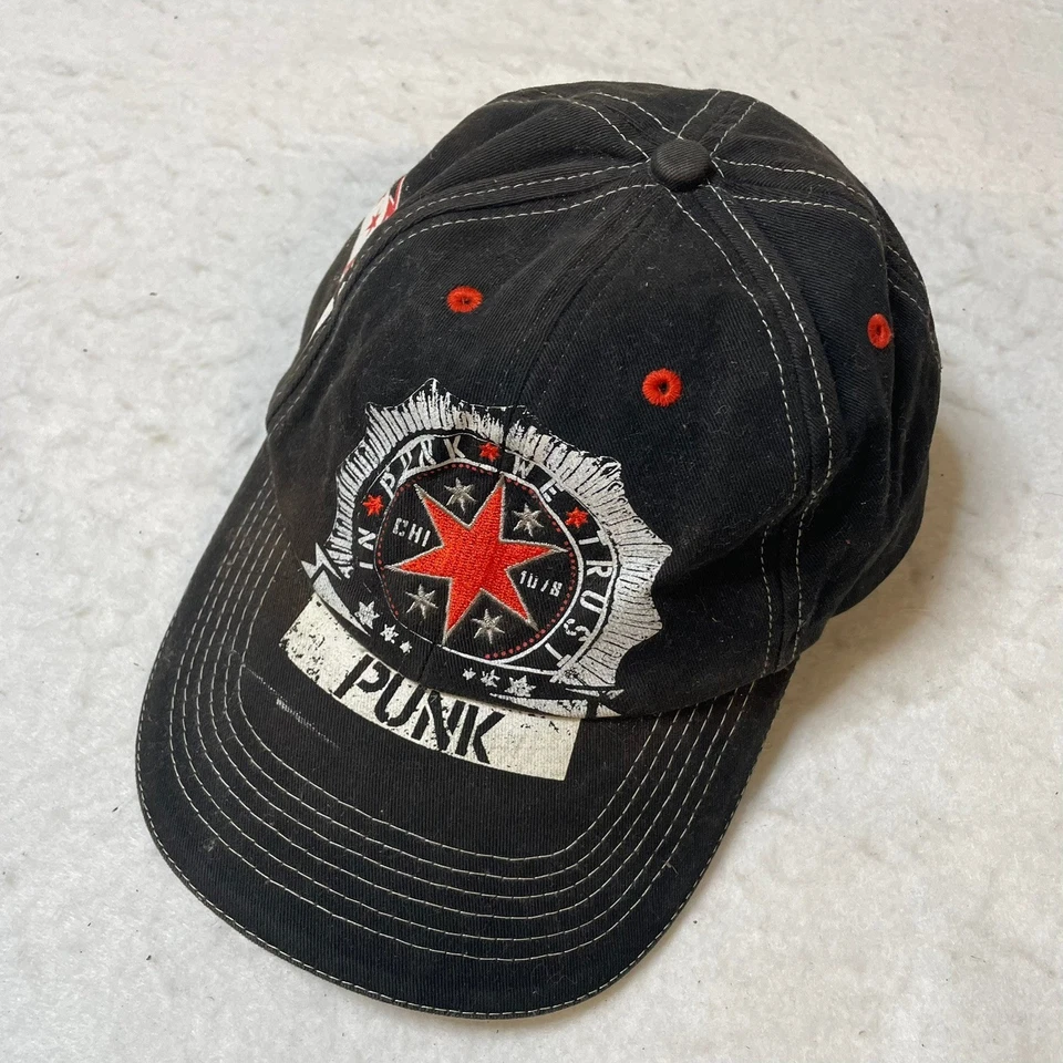WWE подлинный CM панк 2012 черный бейсбольная кепка бейсболки регулируемая шляпа - Изображение 2 из 4