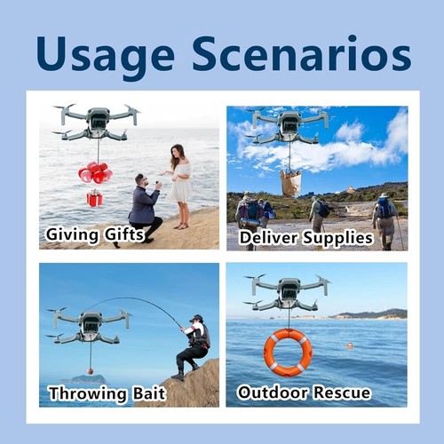 Universal Drone Payload/Delivery Transport Airdrop Transport Device/Bait Release - Picture 11 of 12