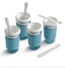 Pamperedchef Frozen Drink Maker Set of (4) Free Shipping