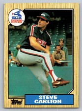 1987 Topps #718 Steve Carlton Chicago White Sox