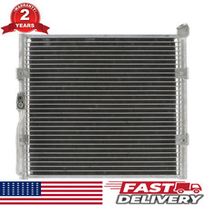 New AC Condenser A/C Air Conditioning w/ Bracket for Honda Civic Civic del Sol