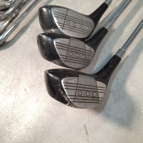 Bundle Of 9 Jack Nicklaus Vintage Golf Club Set Woods Irons Right Handed R Flex - Picture 8 of 12