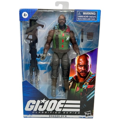 Figura de acción GI Joe Classified Series Roadblock 6" 2020 Hasbro nueva sellada #01 - Imagen 1 de 6