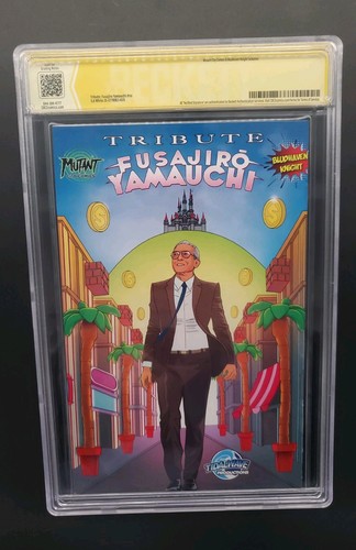 Homenaje: Yamauchi Mario Wahoos Lámina Roja CBCS 9.8 Firmado CHARLES MARTINET & WAITE - Imagen 23 de 24