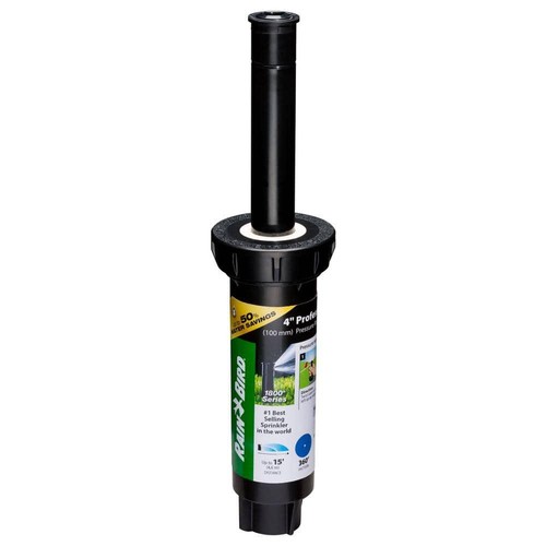 Series 4 In. Pop-Up Dual Spray PRS Sprinkler, Full Circle Pattern, Adjustable