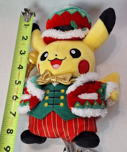 Pokemon Center Holiday Extravaganza Pikachu Nintendo 2018 Plush Stuffed Toy NWT - 第 8/8 張圖片