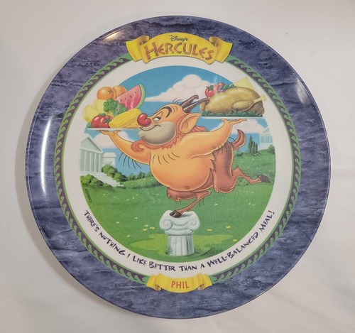 Vintage Disney McDonalds Hercules Plates - Incomplete set - 5 plates Child Plate - Picture 8 of 8