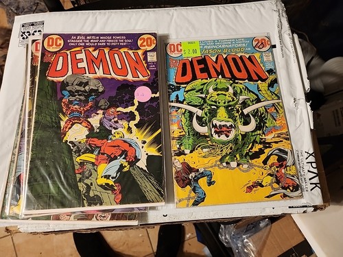 1970s DC The Demon Comic Book Lot Of 9 #3-6 9 10 11 12 14 Kirby - Picture 2 of 8