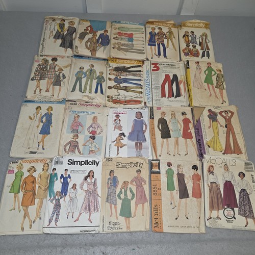 Lot Of 120 Vintage Sewing Patterns Simplicity McCall Butterick Advance Vogue ++ - Picture 9 of 13