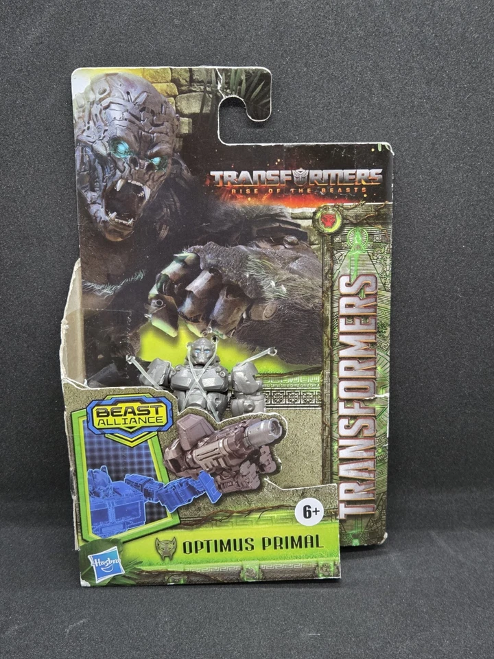 Transformers Rise Of The Beasts Optimus Primal Beast Alliance Prime Figure New - Image 3 of 4