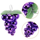  Christmas Tree Hanging Ornaments Decorative Artificial Fruit Grape