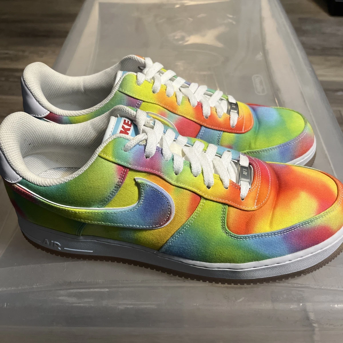 Air Force 1 AF1 ‘07 LV8 Size Ten Rare Tie Dye Nike Air Force 1  main image 2