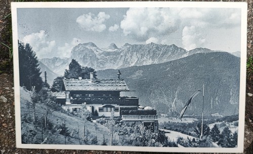 AK Obersaltzberg Landhaus Wachenfeld Sonderstempel 1936