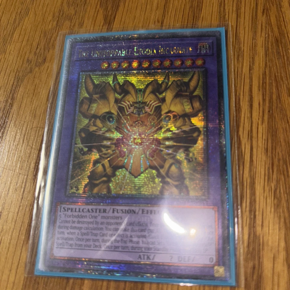 The Unstoppable Exodia Incarnate QUARTER CENTURY SECRET RARE Yu-Gi-Oh - Image 2 of 2