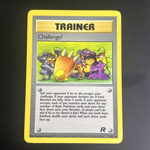 SFIDA! - Set Team Rocket - 74/82 - Non Comune - Pokémon TCG - LP Illimitato - Foto 1 di 3