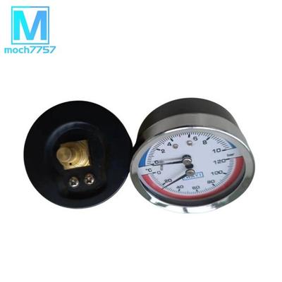 #ad #ad Temperature and Pressure Gauge for Floor Heating Boilers 0 120 Celsius Range $20.81