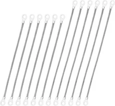 12 PCS Universal Automotive Braided Copper Ground Strap, 10/12 inch Engine... 