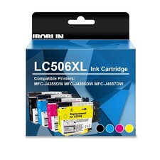 LC506XL Ink Cartridges High Yield Compatible for Brother LC506 Ink