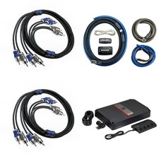 Kicker LX1300.7 , Amp Install Kit Includes RCAs , 4-Channels Full Range 125...