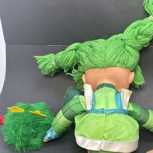 Rainbow Brite Patty O'Green Hair Doll 1983 Vintage 18" Hallmark w Lucky Sprite - Picture 5 of 24