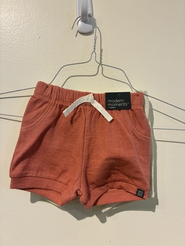 Neu mit Etikett Modern Moments 2er-Pack Shorts - rot & cremefarben - 6-9M