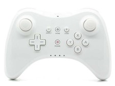 Nintendo Wii U Pro kompatibler Controller Game Pad Gamepad weiss #005