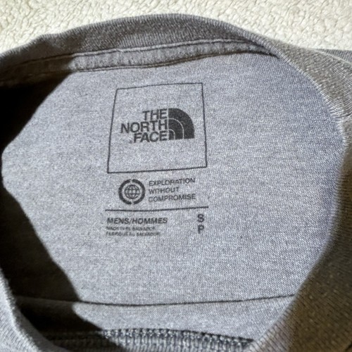 The North Face Shirt Mens Small Gray Americana Graphic TShirt Short Sleeve Tee - Picture 3 of 6