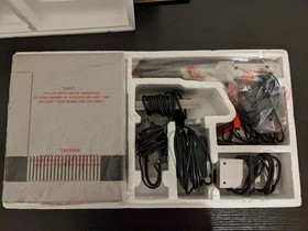 NES Original Nintendo Console, Box, 7 Games, Game Genie, Eleminator