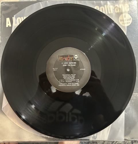 John Coltrane A Love Supreme 1973 Press Impulse!/ABC Gatefold Stereo - Picture 4 of 7