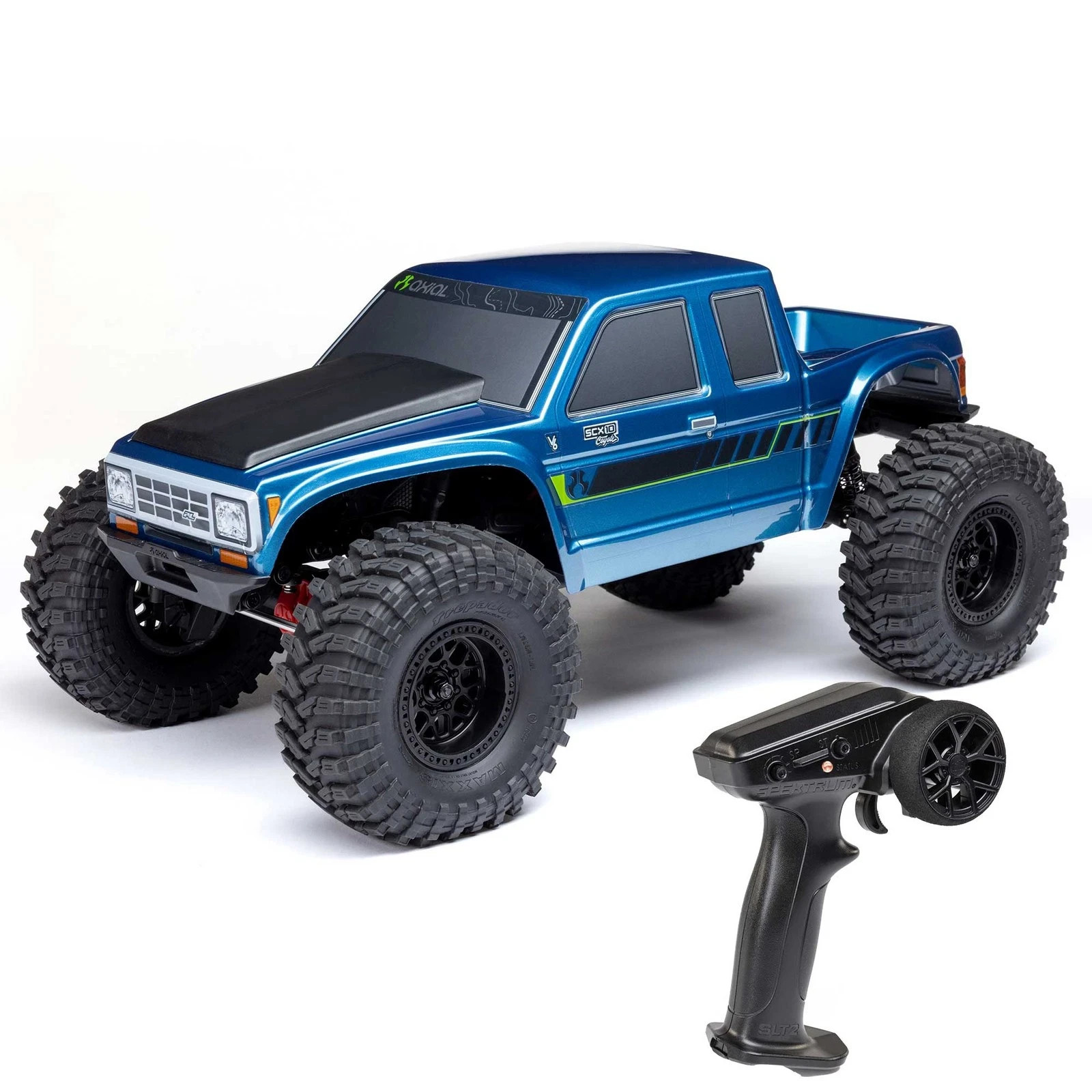 Axial 1/10 SCX10 III Coyote 4X4 RTR Brushed Rock Crawler Blue AXI-2036T2
