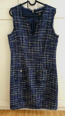 Karl Lagerfeld Damen Tweed Shift Dress