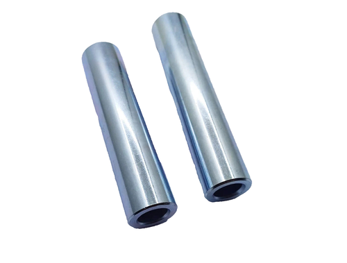 10 mm x 24 mm x 60 mm Metall Stahl Muffe Distanzbuchse Distanzrohr rund - Bild 4 von 5