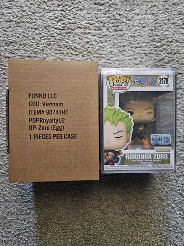 Funko Pop! Animation: One Piece - Roronoa Zoro #2178 LE3500 Hot Topic Exclusive