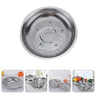 1Pc gedämpfte Brötchenplatte Ablaufablage Edelstahl Dampfschale für zu Hause