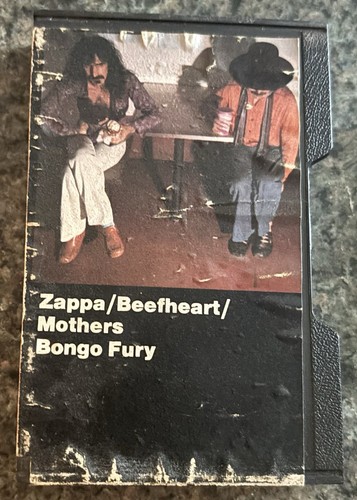 Captain Beefheart Cassette Frank Zappa Bongo Fury Factory