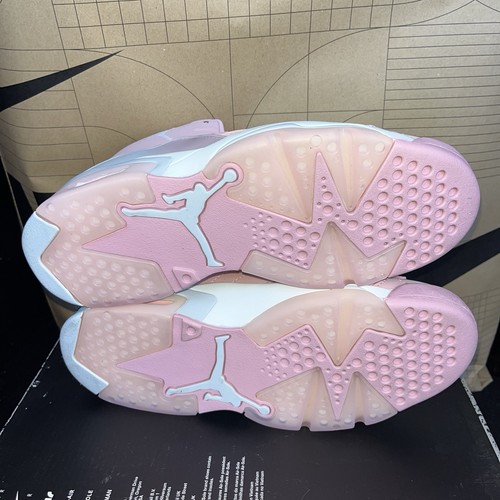 NEW Jordan MVP Pink Glaze White NBY FB9019 600 Women’s Size 9.5 - Picture 6 of 8