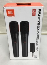 JBL PartyBox Digital Wireless Microphone System with Dual-Channel Receiver