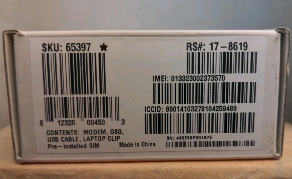 Módem de banda ancha móvil Netgear AT&T Beam 4G LTE USB  Foto 3 de 4