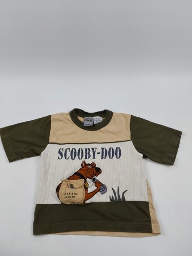 Vintage Cartoon Network Scooby Doo"Safari Guide" Youth Long Sleeve Size 6 - Picture 1 of 6