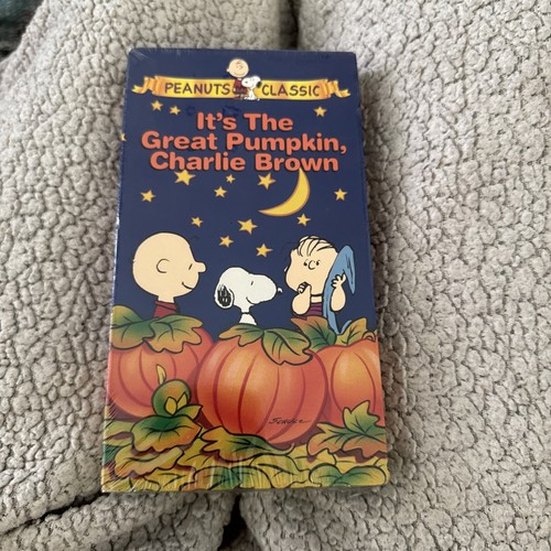 Peanuts It's the Great Pumpkin, Charlie Brown - VHS Wasserzeichen versiegelt