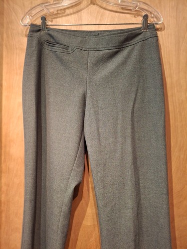 Limitierte Stretch 6 graue Anzughosen seitlicher Reißverschluss weite Beine 30x30 - Bild 2 von 6