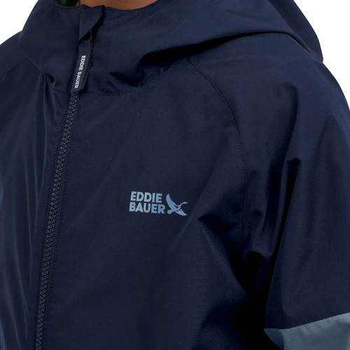Eddie Bauer Youth Boy's 3-in-1 Jacket - BLUE - Large - New - Free shipping - Picture 8 of 8