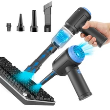 Duster - Computer Vacuum Cleaner - for Keyboard Cleaning - Cordless Canned - ...