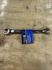 Napa Carlyle Tools 9/16 X 1/2 Flare Nut Line Wrench Polished Chrome FNW1618 New