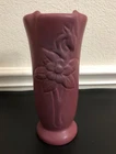Van Briggle Columbine 80’s-90’s Vase Mulberry Approximately 9”