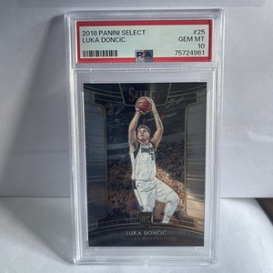 Luka Doncic 2018 Select Rookie PSA 10 RC #25