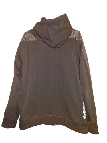 Nike Air Max 360 Full-Zip Hoodie - Black/Red - Size L - Rare Vintage - Picture 7 of 12